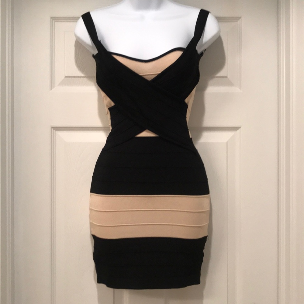 Bebe banded dress